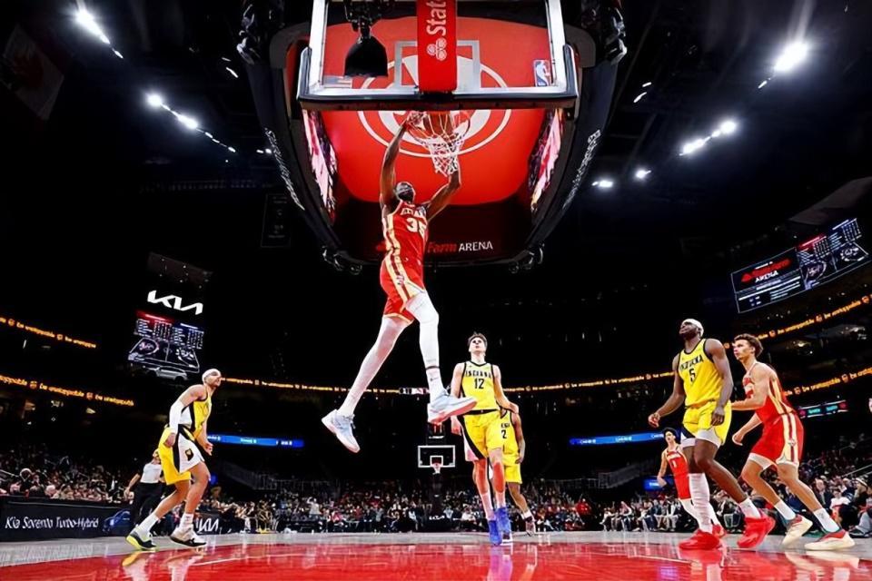 牛牛游戏-在湖人没打出来，但内线新星加盟老鹰后立刻打出了亮眼的表现？